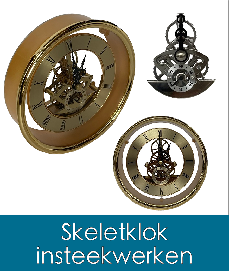 Insteek quartz Clockparts